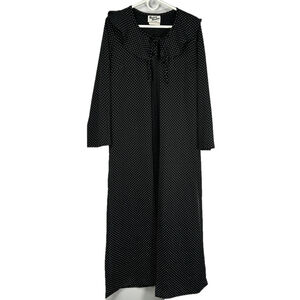 Vintage Maggie Hamilton Polka Dot Dressing Gown‎ 14
